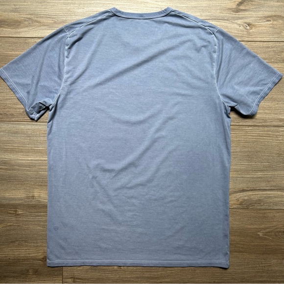 lululemon | Fundamental T-Shirt in Breeze Dye Blue (Small) - Picture 2 of 13